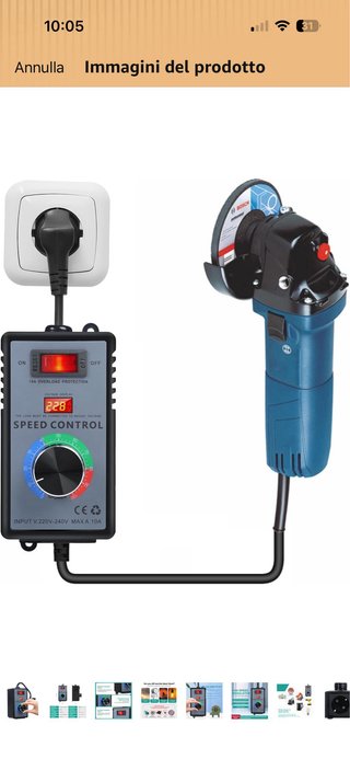 Regolatore Velocità Motore Elettrico 220V-240V