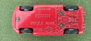 Modellino Mercury Ferrari 250 Le Mans N.39 1:43
