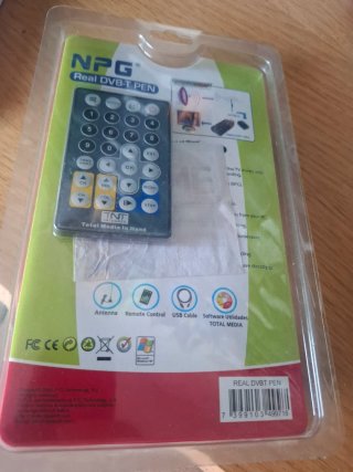 Antena TV Digital DVB-T USB para PC