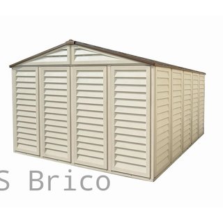 Caseta PVC Woodbridge Plus 405x324x233 cm - Duramax