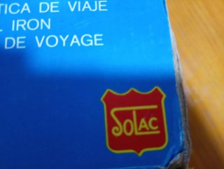 Plancha de viaje vintage MOD. 631