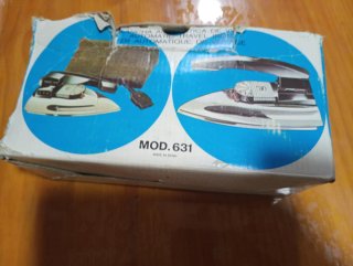Plancha de viaje vintage MOD. 631