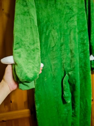 Pijama disfraz Cíclope Verde Polar T. XL Unisex