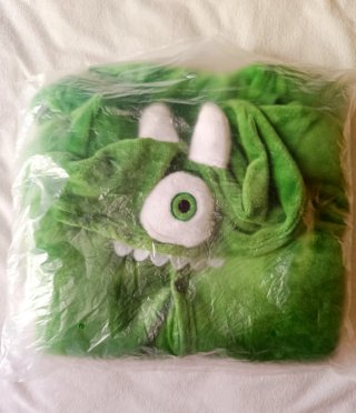 Pijama disfraz Cíclope Verde Polar T. XL Unisex