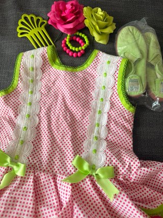 Vestido de gitana para niña