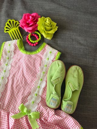 Vestido de gitana para niña