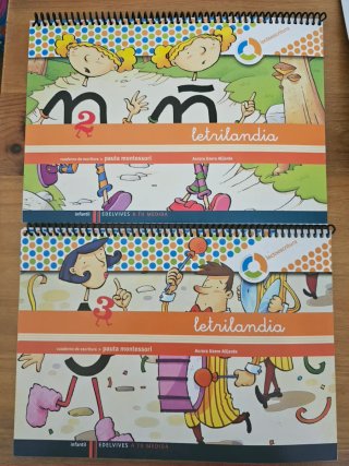 Letrilandia Lectoescritura cuaderno 2 de escrit...