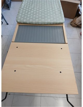 Foppapedretti Asso - Tabla de planchar plegable de madera maciza
