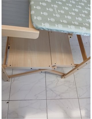 Foppapedretti Asso - Tabla de planchar plegable de madera maciza