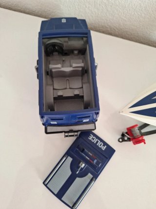 Lote 3 vehículos Playmobil: Policía y más