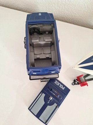 Lote 3 vehículos Playmobil: Policía y más
