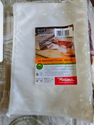 Macchina per sottovuoto Reber 9340 N salvaspesa.