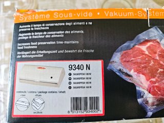 Macchina per sottovuoto Reber 9340 N salvaspesa.