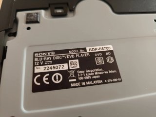 Reproductor Blu-ray Sony BDP-S6700 4K