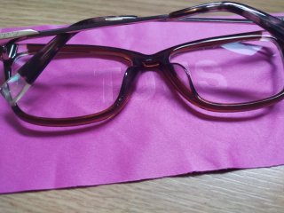 Gafas graduadas marrones y plateadas