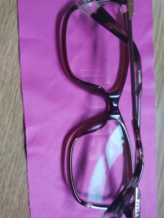 Gafas graduadas marrones y plateadas