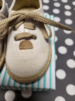 Zapatos esparto talla 21