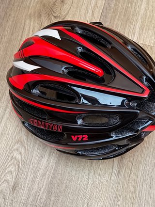 Casco Bicicleta Talla 51-55CM Negro/Rojo