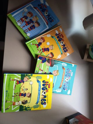 Colección Los Jugones libros 1,2,3 y 4.