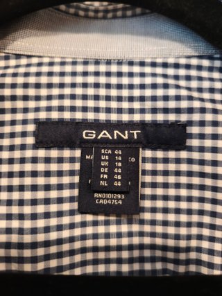 Camisa algodón elástico en cuadros vichy