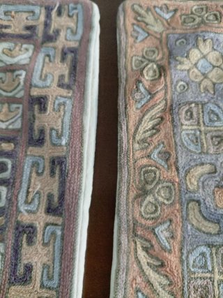 Cuscini Kilim Indiani 40x40 cm Fatti a Mano