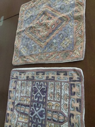 Cuscini Kilim Indiani 40x40 cm Fatti a Mano