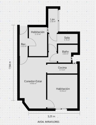 Piso en venta en La Florida en Hospitalet de Llobregat, L´