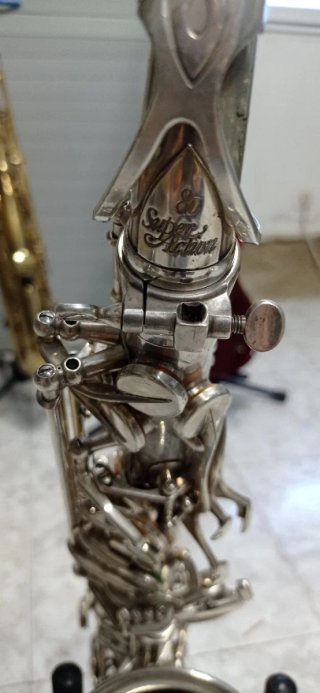 Selmer Super Action II Saxo Alto plata