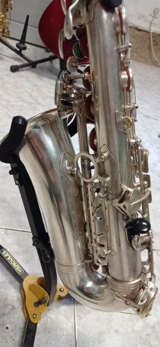 Selmer Super Action II Saxo Alto plata