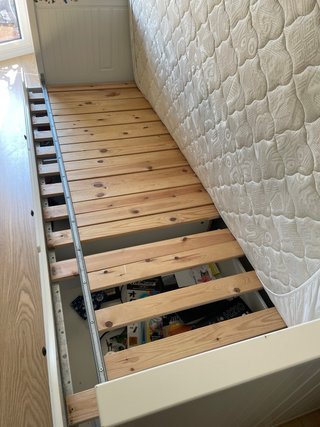 Cama Ikea Hemnes Blanca con Cajones