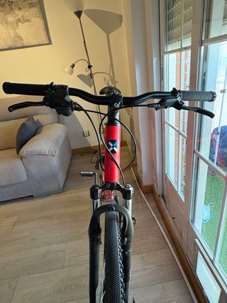 Bicicleta B-twin Riverside 500 Roja