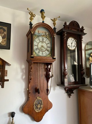 Reloj Holandés Antiguo - hacia 1800