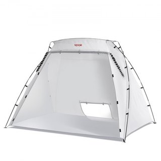 Refugio para Pintura en Spray, Carpa Portátil de 2.3m x 1.6m x 1.6m con Suelo Incorporado y Pantalla de Malla, Cabina de Pintura Plegable para Muebles, Estación de Pintura para Herramientas de Gra...