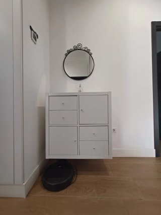 Kallax 77x77cm IKEA 4 cajones 2 puertas
