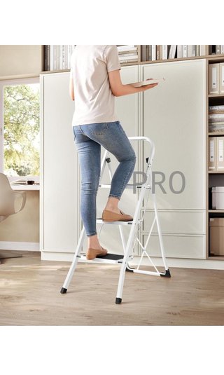 Escalera de Tijera, Escalera con 3 Peldaños, Peldaño Plegable