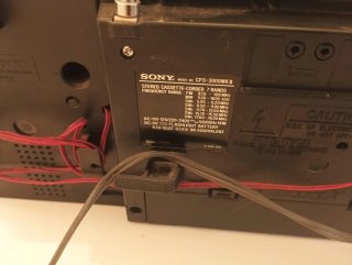 Radio cassette Boombox Sony CFS-3000 mk2