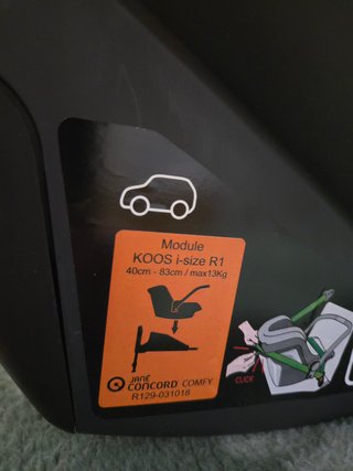 COMO NUEVA-SILLA COCHE JANE KOOS I-SIZE R1 + BASE