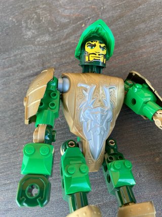 Lego Cavaliere Verde e Oro
