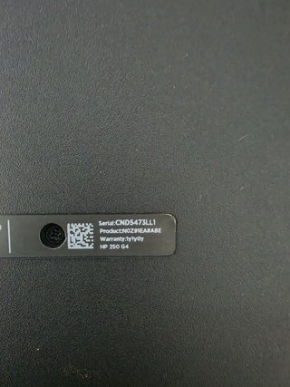 Portátil HP Negro