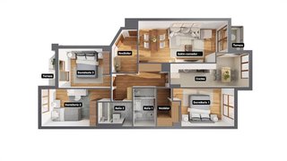 Piso en venta en Lovaina - Aranzabal en Vitoria-Gasteiz