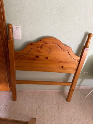Cabeceros de madera para cama 90cm