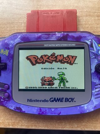 Pokemon Rojo Game Boy Nintendo DMG-APAS-ESP