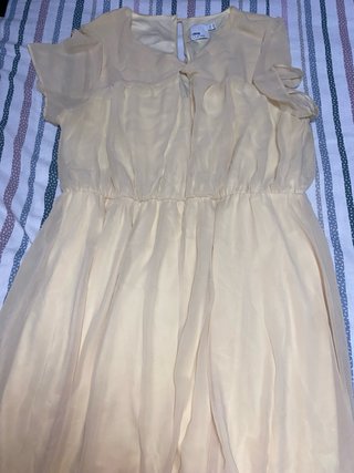 Vestido ASOS Curve amarillo Talla XXXL