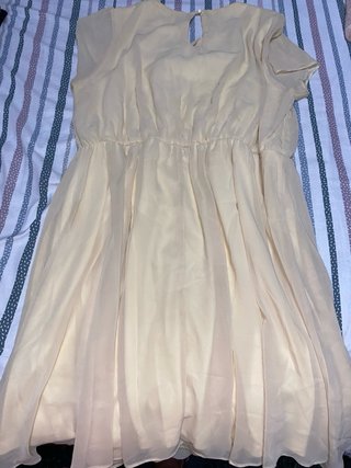 Vestido ASOS Curve amarillo Talla XXXL