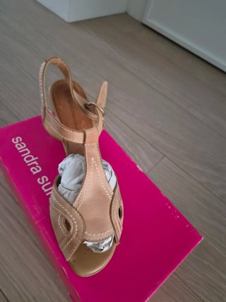 Sandalias Sandra Sun Beige/Marrón