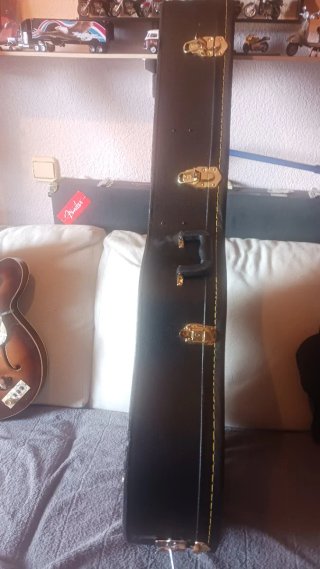 Funda Rígida Guitarra Electroacústica Negra