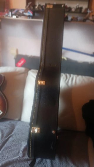 Funda Rígida Guitarra Electroacústica Negra
