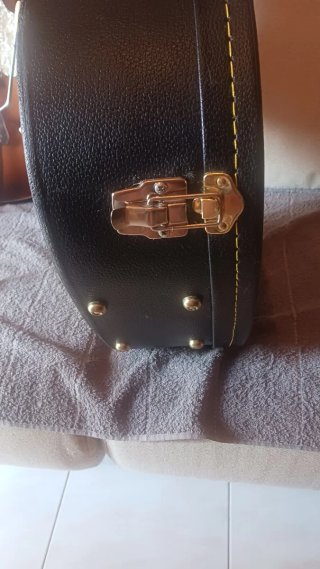 Funda Rígida Guitarra Electroacústica Negra