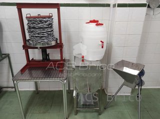 Almazara Hidráulica Aceite 30 Kilos/Hora