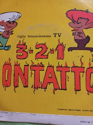 Gli Atomi Ty Uan 3 2 1 Contatto 45 Giri